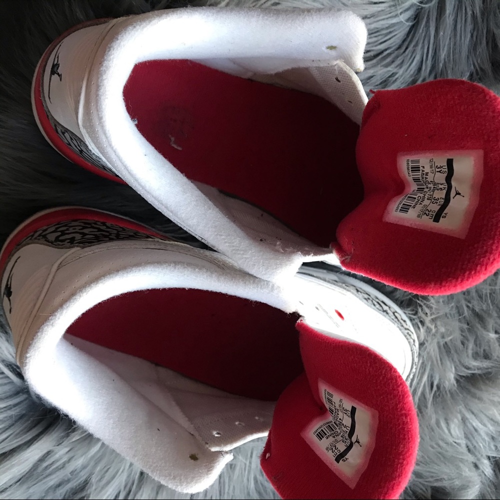 JORDAN III RETRO • HALL OF FAME • SZ 3 KIDS - Picture 7 of 8